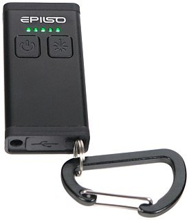 Фонарь Epilso EPF-010 брелок металл/пластик, лазер - фото 3