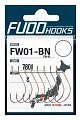 Крючки Fudo FW01-BN 7801 BN офсетные № 3 10шт.