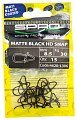 Застежка SPRO Matte black HD 8,5мм 30кг