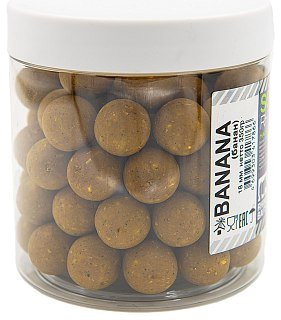 Бойлы Rhino Baits Banana банан 18мм банка 150гр пылящие - фото 2