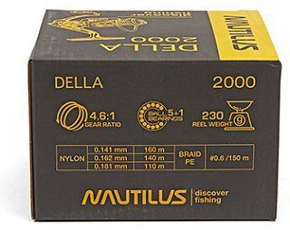 Катушка Nautilus Della 2000 Com - фото 12