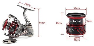 Катушка Shimano Stradic CI4+ С 3000 FB - фото 3