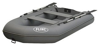 Лодка Flinc FT290K надувная серый - фото 1