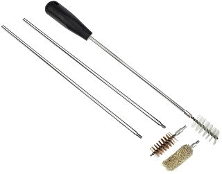 Набор для чистки Taigan 12к алюминиевый шомпол 3 ерша футляр - фото 6