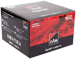 Катушка DAM Quick 3 4000FS 9+1bb - фото 4