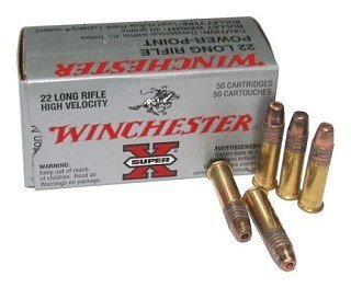 Патрон 22 LR Winchester HP high velocity 2,6г (50шт) - фото 2