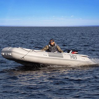 Лодка Badger Heavy Duty 470 серый - фото 6