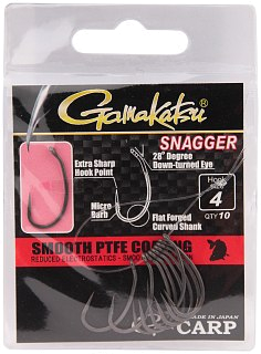 Крючок Gamakatsu G-Carp snagger №4 уп.10шт