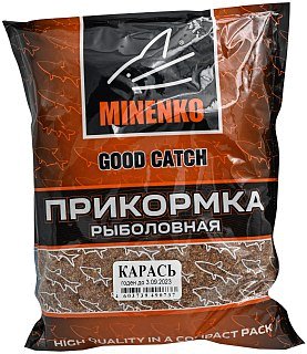 Прикормка MINENKO Good catch карась 0,7кг - фото 1