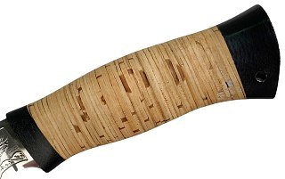 Нож Росоружие Сталкер-2 ЭИ-107 рукоять береста рисунок - фото 4