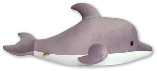 Игрушка СПИ Дельфин антистресс бордовый - фото 2