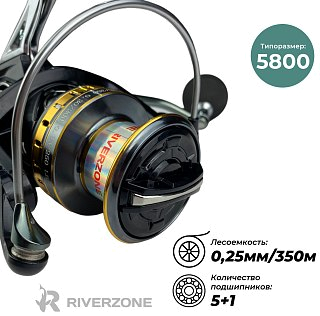 Катушка Riverzone Wind GL5800 - фото 6