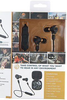 Беруши Pro Ears Stealth Elite  активные bluetooth IPX5 черный - фото 2