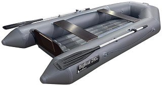 Лодка BigBoat Т280НД серый - фото 3