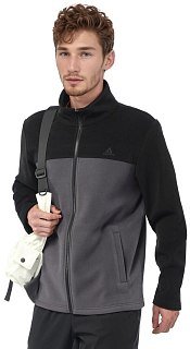 Толстовка Humtto 332 Black-Grey - фото 1