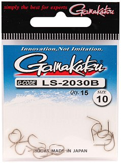 Крючок Gamakatsu NL LS-2030B bronze №10 - фото 1