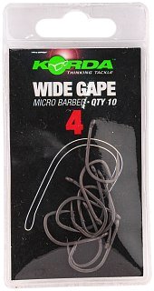 Крючок Korda Wide gape-04 10шт