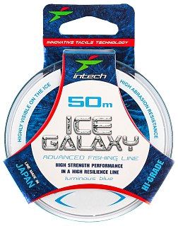 Леска Intech Galaxy Ice 30м 0.236мм 4.52кг голубая