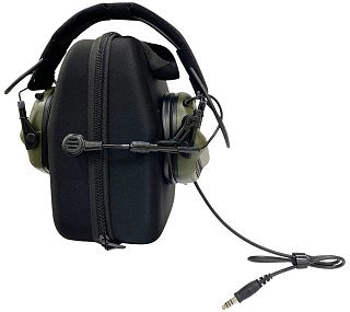 Наушники активные коммуникац. EARMOR M32-FG Mark 3 зеленые - фото 9
