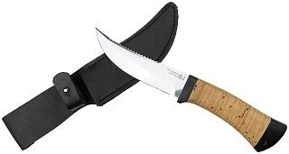 Нож Росоружие Горный ЭИ-107 береста гравировка   - фото 7