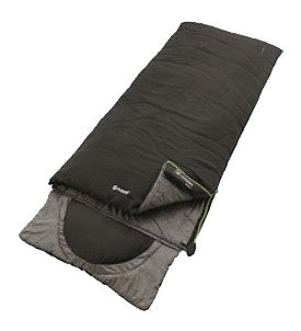 Спальник Outwell Isofil contour midnight black одеяло с подголовником - фото 1