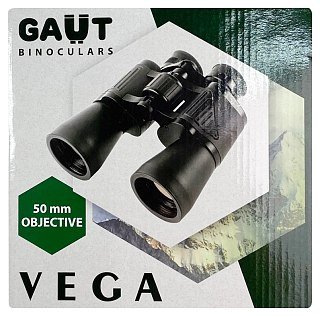 Бинокль Gaut Vega 10x50 Roof-призмы BK7 черный  - фото 9