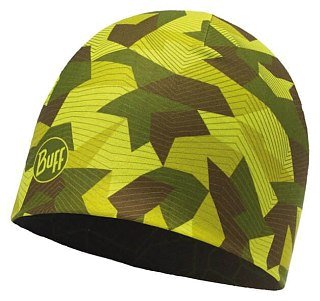 Шапка Buff Microfiber reversible hat block camo green - фото 2