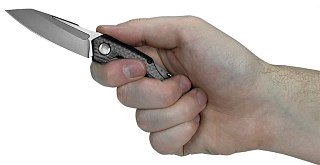 Нож Kershaw Reverb складной сталь 8CR13MOV рукоять G10 и carbon - фото 4