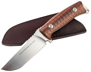 Нож Fox Pro-Hunter фиксированный клинок сталь N690Co дерево - фото 5