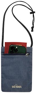 Кошелек Tatonka Skin neck pocket dark blue  - фото 3