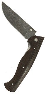 Нож ИП Семин Сибиряк 1 дамасская сталь складной - фото 1