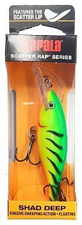 Воблер Rapala Scatter rap shad deep  DSCRS07-FT