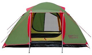 Палатка Tramp Lite Wonder 3 зеленая - фото 3