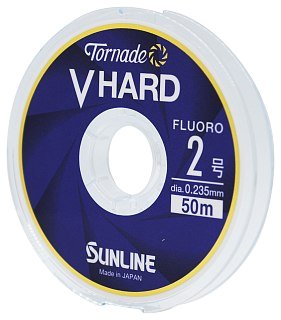 Леска Sunline Tornade V Hard FC 2.0/0.235мм 4кг/8lb 50м Clear - фото 2