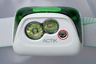 Фонарь Petzl Actik green - фото 3