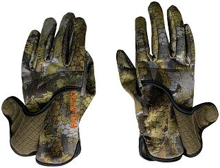 Перчатки Хольстер Орион софтшелл лес соты - фото 2