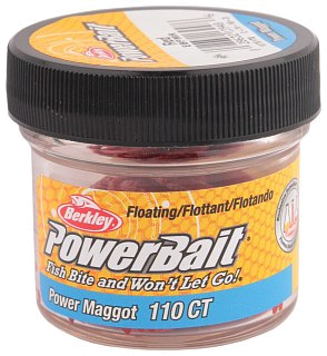 Приманка Berkley PowerBait Micro Maggots 110шт Red