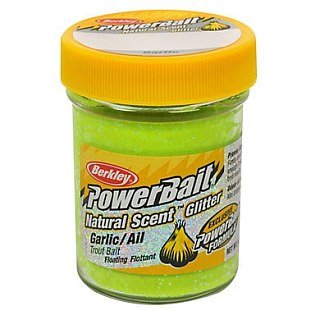 Паста Berkley Powerbait natural scent 50гр Garlic Chartreuse