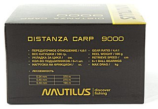 Катушка Nautilus Distanza Carp NDC9000 - фото 12