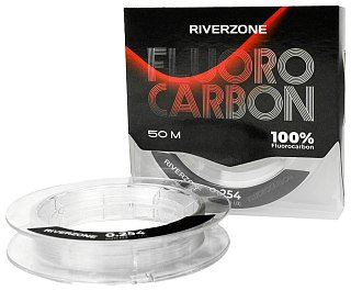 Леска Riverzone Fluorocarbon 50м 0,254мм 7,854lb - фото 5