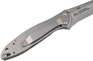 Нож Kershaw Leek складной сталь 14C28N серый - фото 3