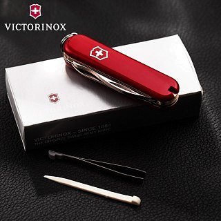 Нож Victorinox Manager 58мм 10 функций красный - фото 5