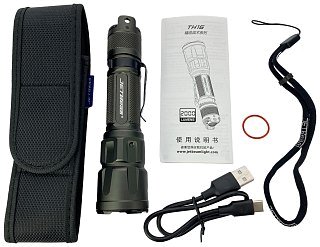 Фонарь JetBeam LED TH16TAC тактический 2000 lumens - фото 8