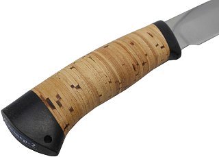 Нож Росоружие Сталкер-2 40х10с2м рукоять береста - фото 4