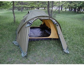 Палатка Tramp Mountain 4 V2 зеленый - фото 23