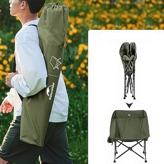 Кресло Naturehike Moon Chair CNK23JU0001 складное зелёный - фото 2