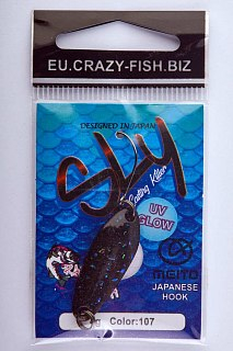 Блесна Crazy Fish Sly №107 4гр - фото 4