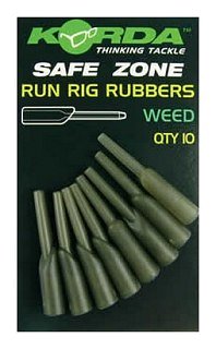 Клипса Korda Run rig weedy green для скользящей оснастки 