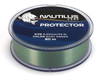 Шоклидер Nautilus Protector dust green 0.50мм 80м