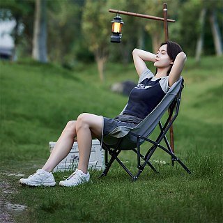 Кресло Naturehike Moon Chair CNK23JU0001 складное серый - фото 4